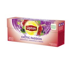 Lipton Herbata owocowa Exotic Passion 20 torebek 32g
