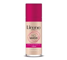 Lirene No Mask nawilżający podkład + serum 410 Warm Vanilla (30 ml)