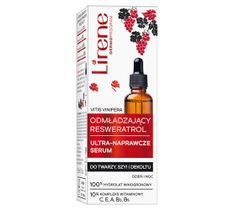 Lirene Odmładzający Resweratrol ultra-naprawcze serum do twarzy, szyi i dekoltu (30 ml)