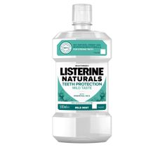Listerine Naturals Płyn do płukania jamy ustnej Ochrona Zębów - Mild Mint (500 ml)