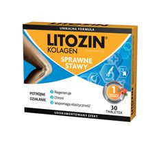 Litozin Kolagen sprawne stawy suplement diety (30 tabletek)