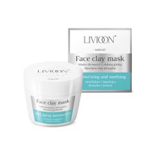 Livioon Natural Face Mask - maska do twarzy z zieloną glinką 50 ml