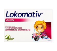 Lokomotiv Suplement diety podtrzymujący dobre samopoczucie lokomocyjne 8 drażetek