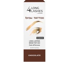 Long 4 Lashes Brow Tattoo preparat żelowy do brwi 24h Chocolate 8 ml