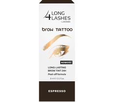 Long 4 Lashes Brow Tattoo preparat żelowy do brwi 24h Espresso 8 ml