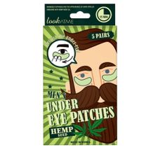 Look At Me Men’s Under Eye Patches płatki pod oczy dla mężczyzn Hemp Seed 5 par