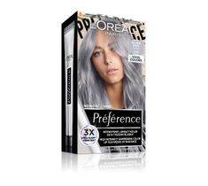 L'Oréal Preference Vivid Colors trwała farba do włosów 10.112 Silver Grey