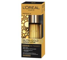L'Oreal Dermo Nutri Gold Olejkowy Rytuał olejek odżywczy do twarzy (30 ml)