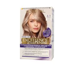 L'Oreal Excellence Cool Creme – krem koloryzujący 8.11 Ultra Popielaty Jasny Blond (1 op.)