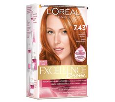 L'Oreal Paris Excellence Creme farba do włosów 7.43 Blond Miedziany Złocisty (1 op.)