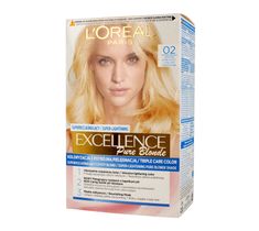 L'Oreal Excellence Creme Pure Blond Krem koloryzujący 02 Superjasny Blond Złocisty (1 op.)