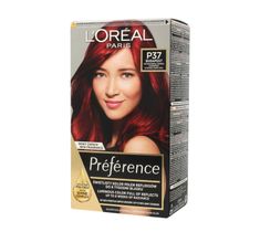 L'Oreal Feria Preference farba do każdego typu włosów Intensywna Ciemna Czerwień P 37 (1 op.)