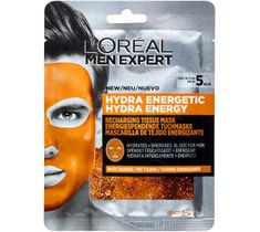 L'Oreal Men Expert – maska w płachcie Hydra Energetic (1 szt.)
