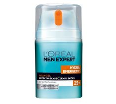L'Oreal Men Expert Hydra Energetic Aqua-Gel przeciw błyszczeniu się skóry 25+ (50 ml)