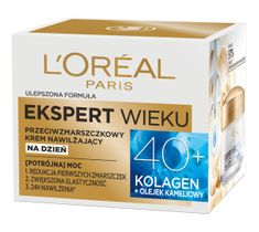 L'Oreal Paris Ekspert Wieku 40+ – przeciwzmarszczkowy krem wygładzający na dzień (50 ml)