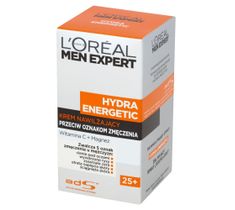 L'Oreal Paris Men Expert Hydra Energetic krem nawilżający przeciw oznakom zmęczenia 25+ (50 ml)