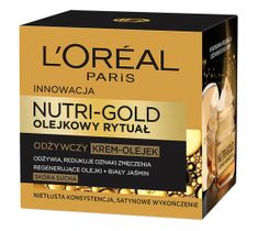 L'Oreal Paris Olejkowy Rytuał Nutri Gold – krem-olejek do twarzy odżywczy (50 ml)