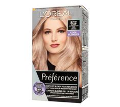 L'Oreal Paris Preference – farba do włosów nr 8.12 Alaska (1 op.)