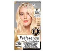 L'Oreal Paris Preference Le Blonding farba do włosów 01 Bardzo Bardzo Jasny Naturalny Blond