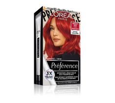 L'Oréal Preference Vivid Colors trwała farba do włosów 8.624 Bright Red
