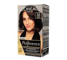 L'Oreal Recital Preference 3.12 farba do każdego typu włosów intensywny chłodny ciemny brąz (174 ml)