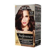 L'Oreal Recital Preference 4.15 farba do włosów głęboki kasztan (174 ml)