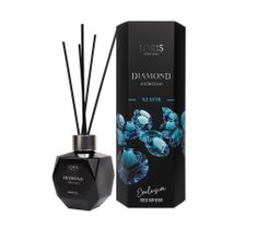 LORIS Diamond Exclusive Reed Diffuser dyfuzor zapachowy z patyczkami Szafir 110ml