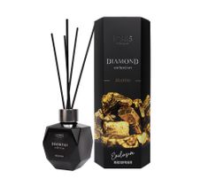 LORIS Diamond Exclusive Reed Diffuser dyfuzor zapachowy z patyczkami Złoto 110ml