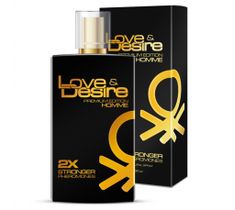 Love & Desire Premium Edition Homme 2x Stronger Pheromones feromony dla mężczyzn spray (100 ml)