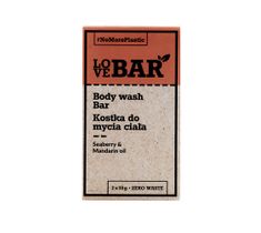 Love Bar Body Wash Bar kostka do mycia ciała Rokitnik & Mandarynkowy Olej (2x30g)