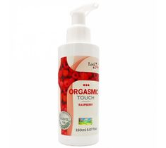 Love Stim Orgasmic Touch aromatyzowany olejek intymny Raspberry (150 ml)