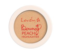 Lovely Bouncy Peach Highlighter rozświetlacz do twarzy 3.6g