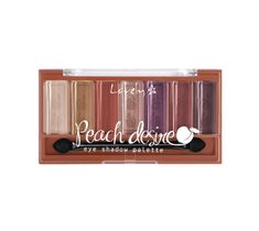 Lovely Peach Desire Eyeshadow Palette paleta cieni do powiek (6 g)
