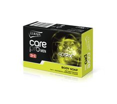 Luksja –  Care Pro Men Sport antybakteryjne mydło w kostce (100 g)