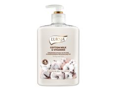 Luksja Creamy – mydło w płynie Cotton Milk & Vitamins (500 ml)