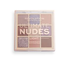 Makeup Revolutio Paleta cieni do powiek Ultimate Nudes Light (1 szt.)