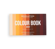 Makeup Revolution Colour Book Shadow Palette – paleta cieni do powiek CB02 (1 op.)