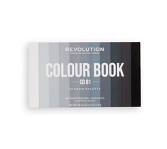 Makeup Revolution Colour Book Shadow Palette – paleta cieni do powiek CB01 (1 op.)