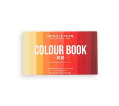 Makeup Revolution Colour Book Shadow Palette – paleta cieni do powiek CB03 (1 op.)