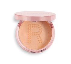 Makeup Revolution Conceal & Fix Setting Powder – puder sypki Medium Pink (13 g)