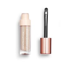 Makeup Revolution Cut Crease Canvas Create – mineralna baza pod cienie do powiek Medium (4,5 ml)