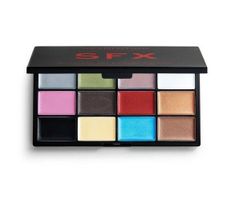 Makeup Revolution Halloween Metallic Face Paint Palette – paleta do makijażu twarzy (1 szt.)