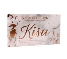 Makeup Revolution Kisu Palette – zestaw cieni do powiek i rozświetlaczy (1 szt.)