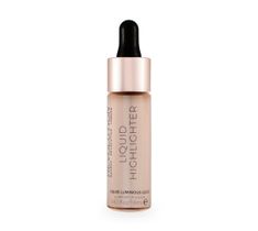 Makeup Revolution Liquid Highlighter – rozświetlacz w płynie Luminous Gold (18 ml)