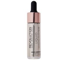 Makeup Revolution Liquid Highlighter – rozświetlacz w płynie Luminous Luna (18 ml)