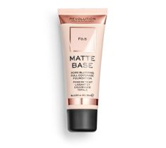 Makeup Revolution Matte Base Foundation – podkład do twarzy matujący do twarzy F0.5 (28 ml)
