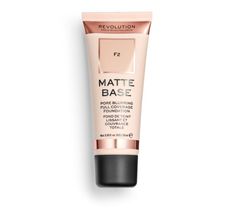 Makeup Revolution Matte Base Foundation – podkład matujący do twarzy F2 (28 ml)