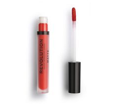Makeup Revolution Matte Lip – pomadka do ust w płynie Ruby 134 (3 ml)