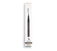 Makeup Revolution Micro Brow Pen kredka do brwi Dark (1 szt.)