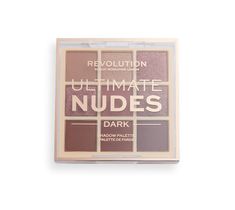 Makeup Revolution Paleta cieni do powiek Ultimate Nudes Dark (1 szt.)